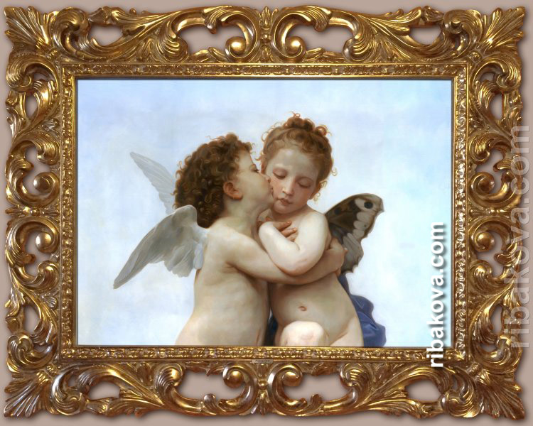 Детский портрет ангелочков для спальни